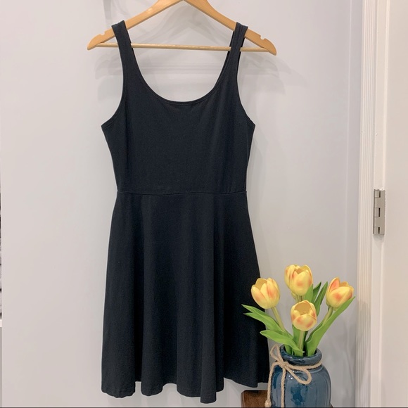 Express Dresses & Skirts - Black Express Skater Dress Fit & Flare